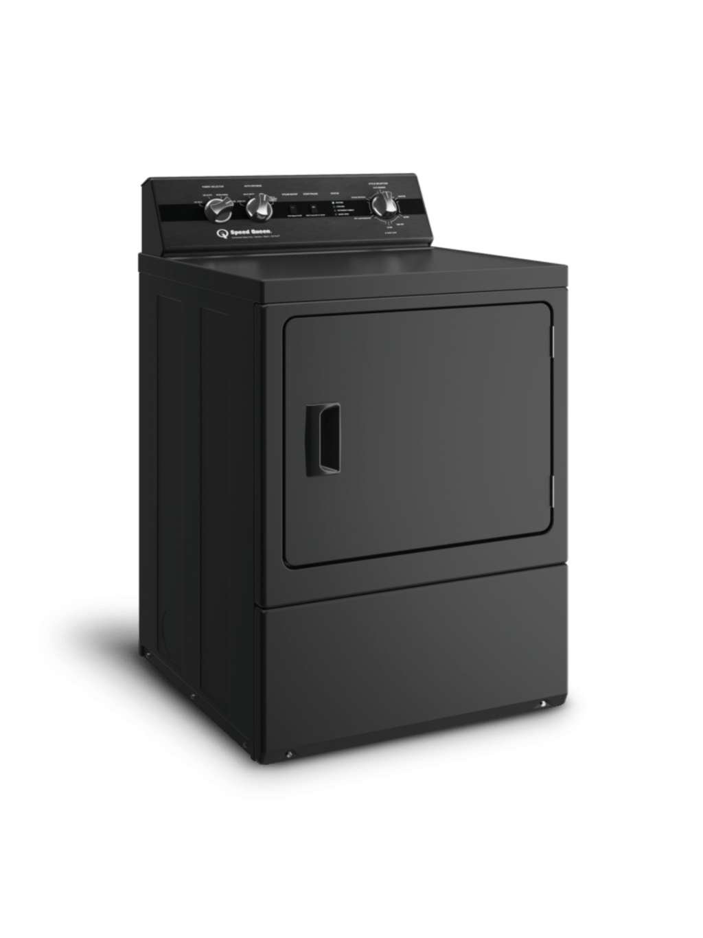 SPEED QUEEN DC5004BG DC5 Sanitizing Gas Dryer with Pet Plus Extended Tumble Steam Black - DC5004BG