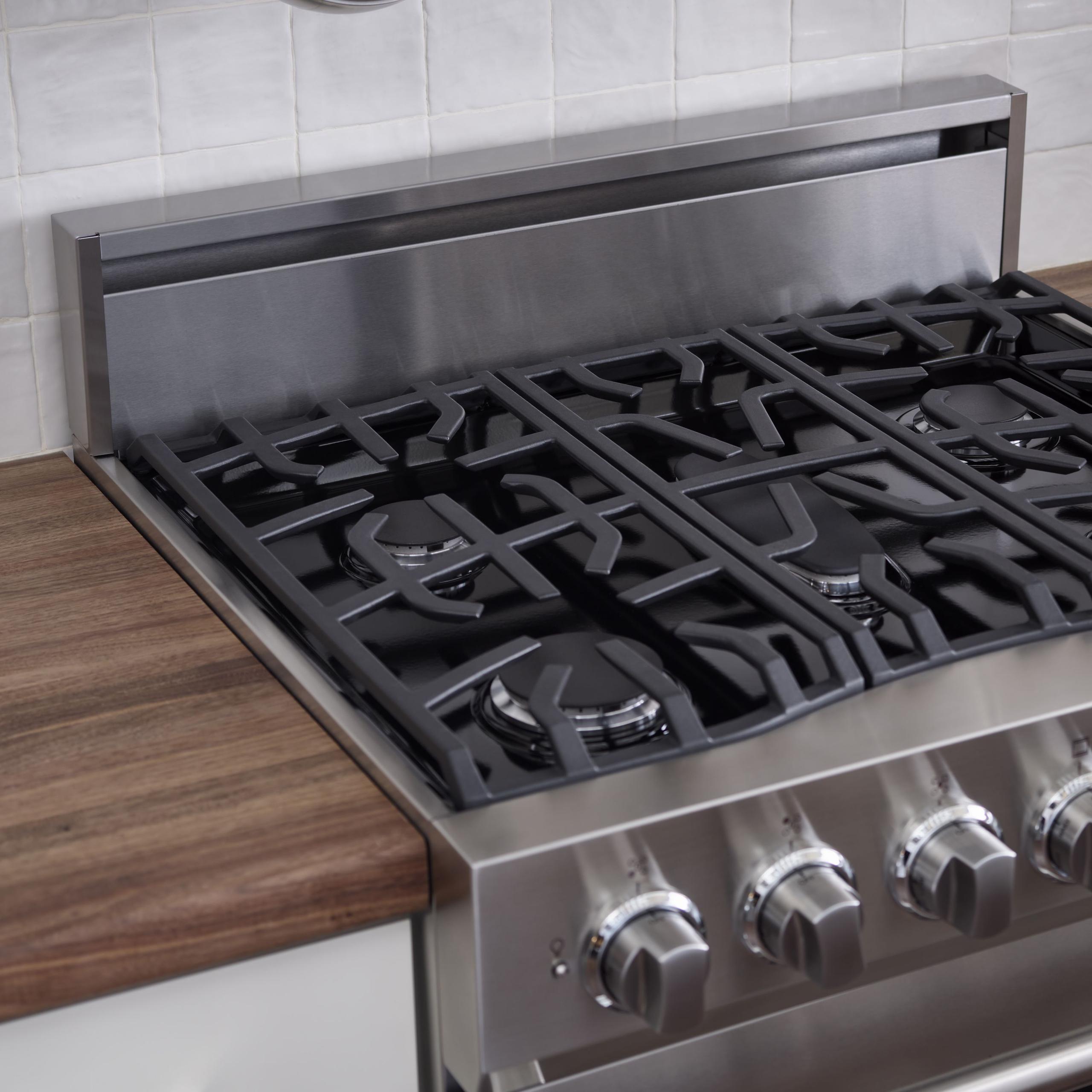 VIKING 30" Self-Cleaning Dual Fuel Range Viking 3 Series Black - RVDR33025BCS