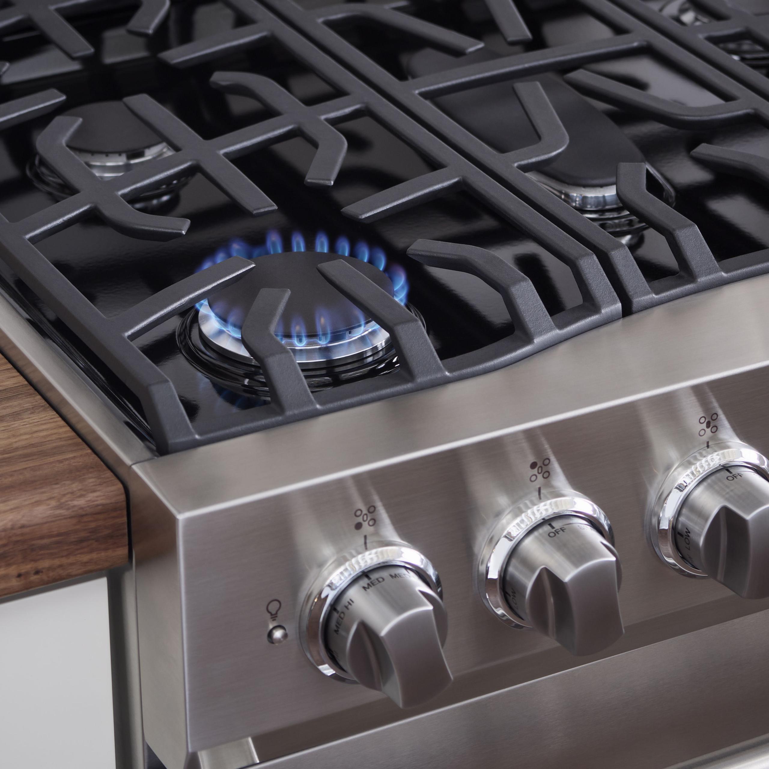 VIKING 30" Self-Cleaning Dual Fuel Range Viking 3 Series Gold - RVDR33025BGHLP