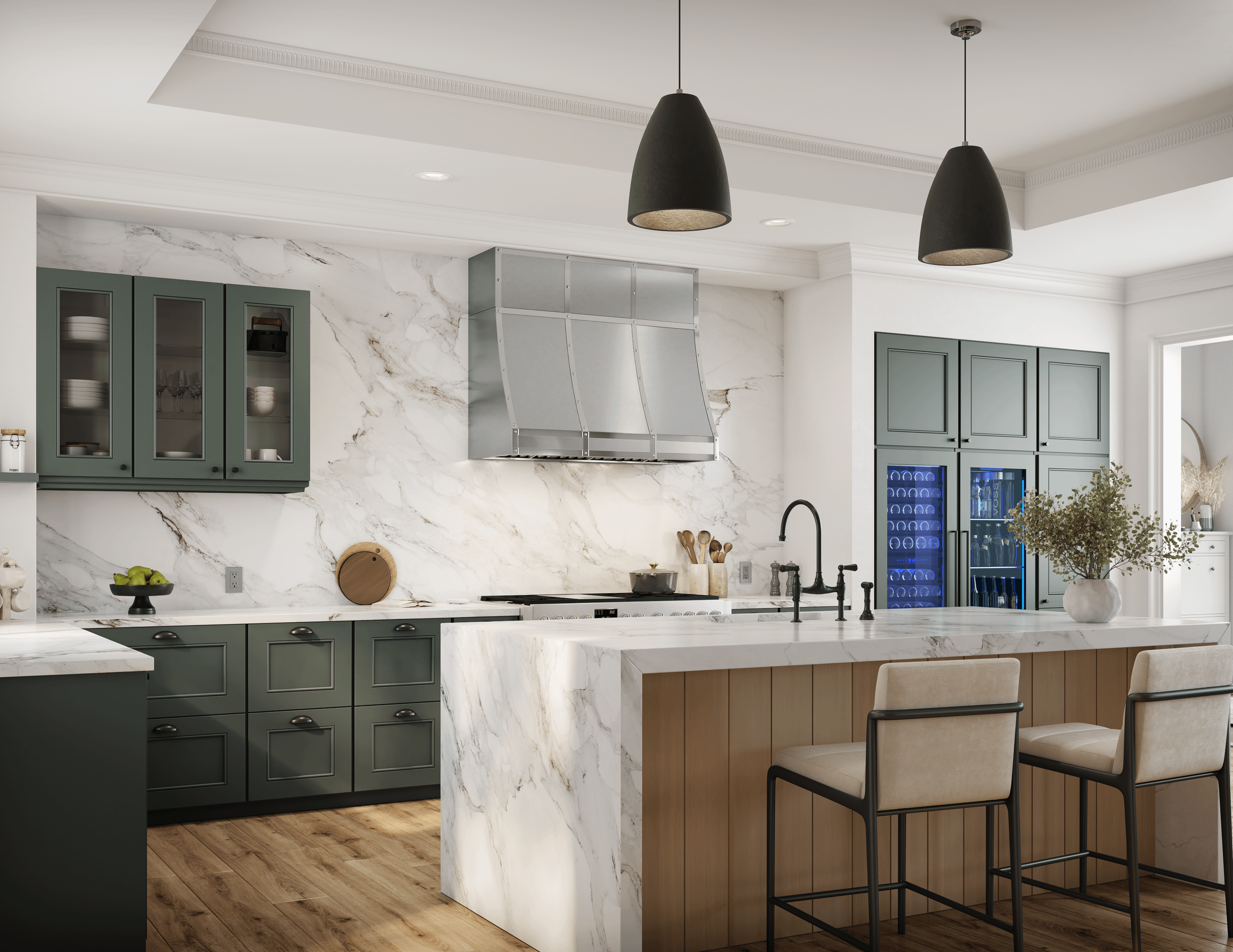 ZEPHYR Forte Wall Custom Hood, 48in, SS, BODY ONLY in Stainless Steel - CHFT48ASX