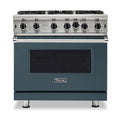 VIKING 36" Open Burner Gas Range Viking 5 Series Gray - VGIC53626BSQ