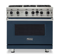 VIKING 36" Open Burner Gas Range Viking 5 Series Blue - VGIC53626BSB