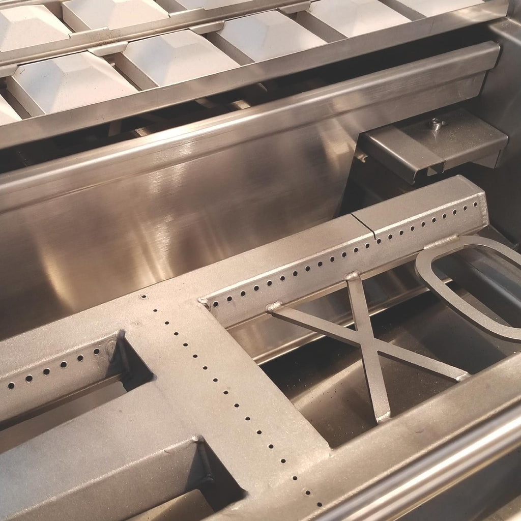 XO APPLIANCE XOGRILL36N 36" Grill 3 Burner with Rotiss Burner NG in Stainless Steel  - XOGRILL36N