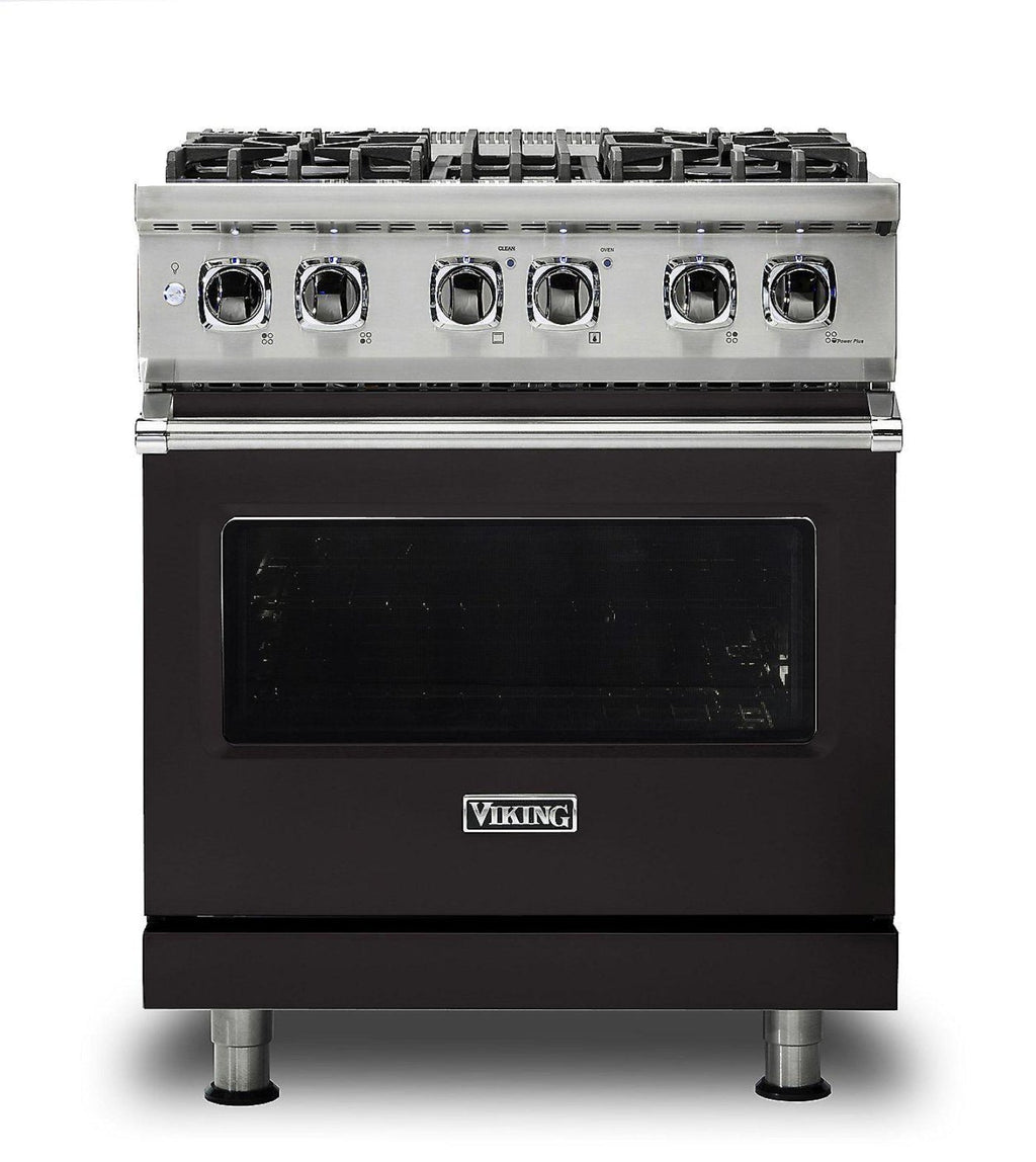VIKING 30" Dual Fuel Range Viking 5 Series Black - VDR5304BON