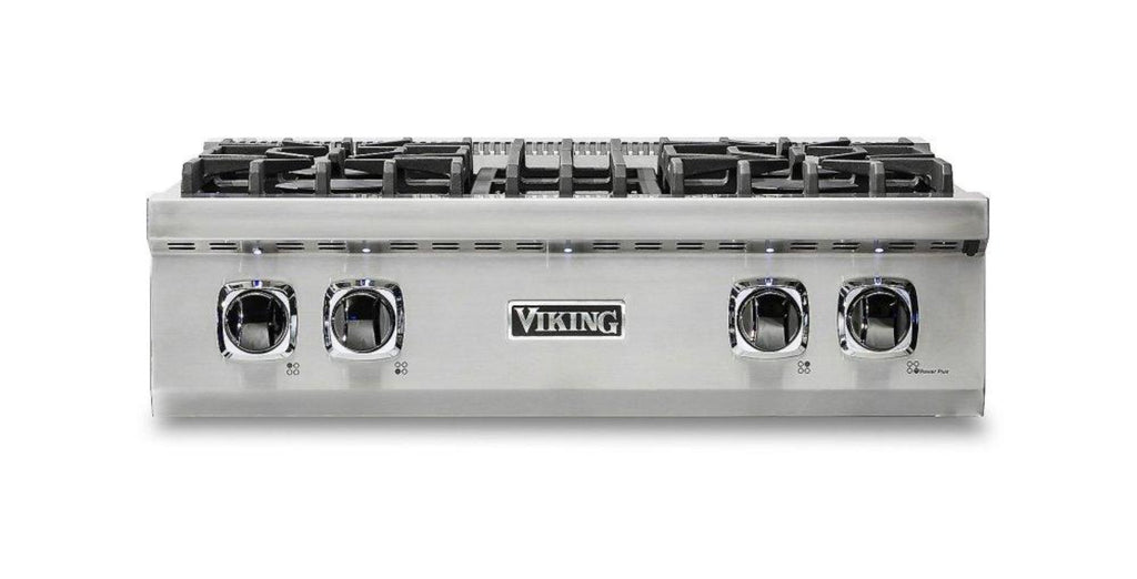VIKING 30" 5 Series Gas Rangetop in Stainless Steel - VRT5304BSS