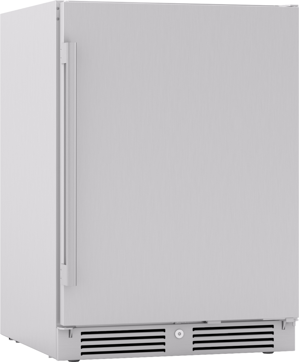 ZEPHYR Presrv Refrigerator, 24in Compact, Outdoor SS, Reversible, Lock, 1 Zone in Stainless Steel - PRR24C01ASOD