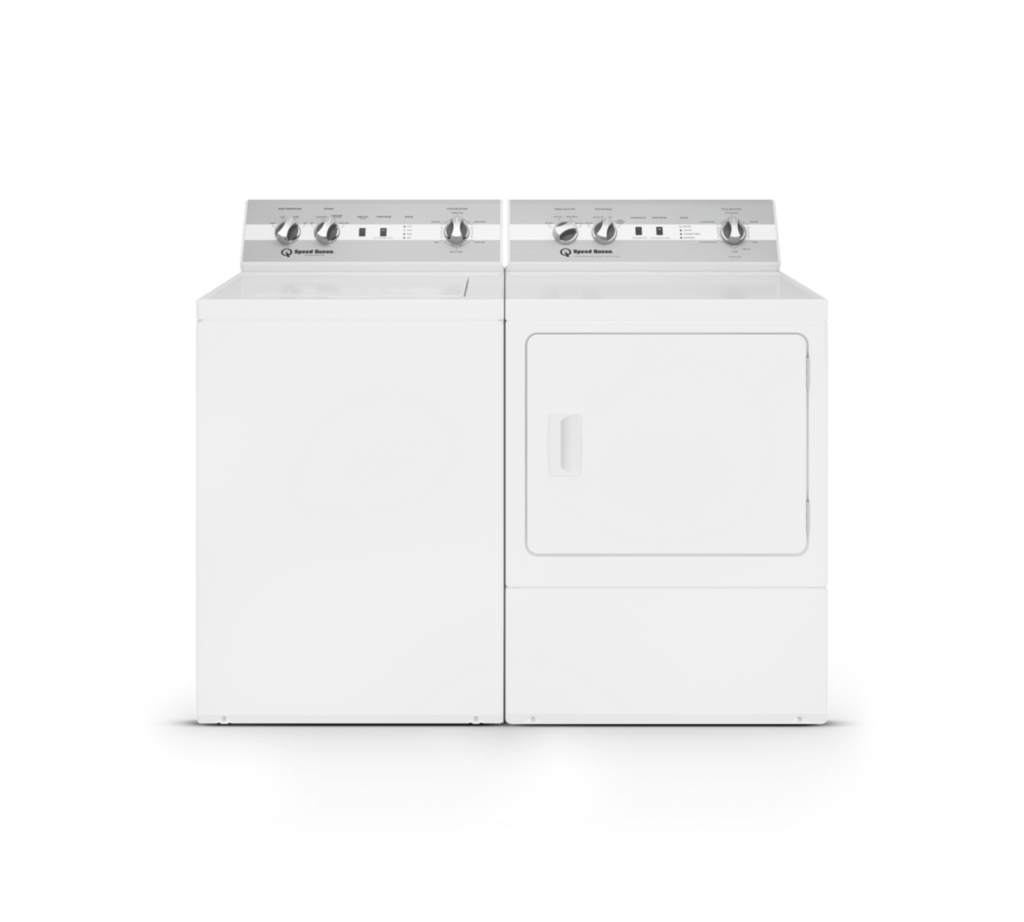 SPEED QUEEN DC5004WE DC5 Sanitizing Electric Dryer with Pet Plus Extended Tumble Steam  White - DC5004WE