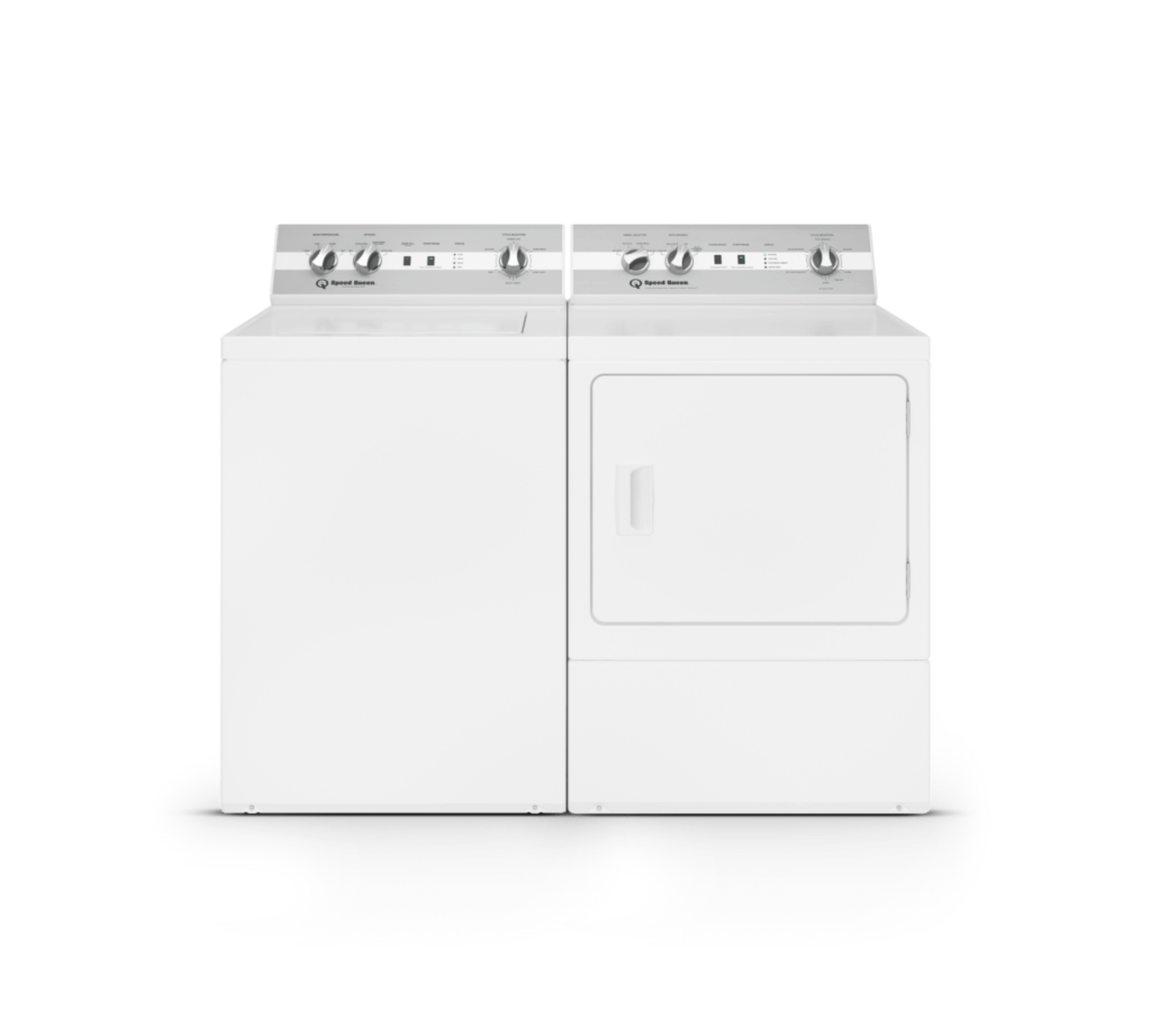 SPEED QUEEN DC5004WG DC5 Sanitizing Gas Dryer with Pet Plus Extended Tumble Steam White - DC5004WG