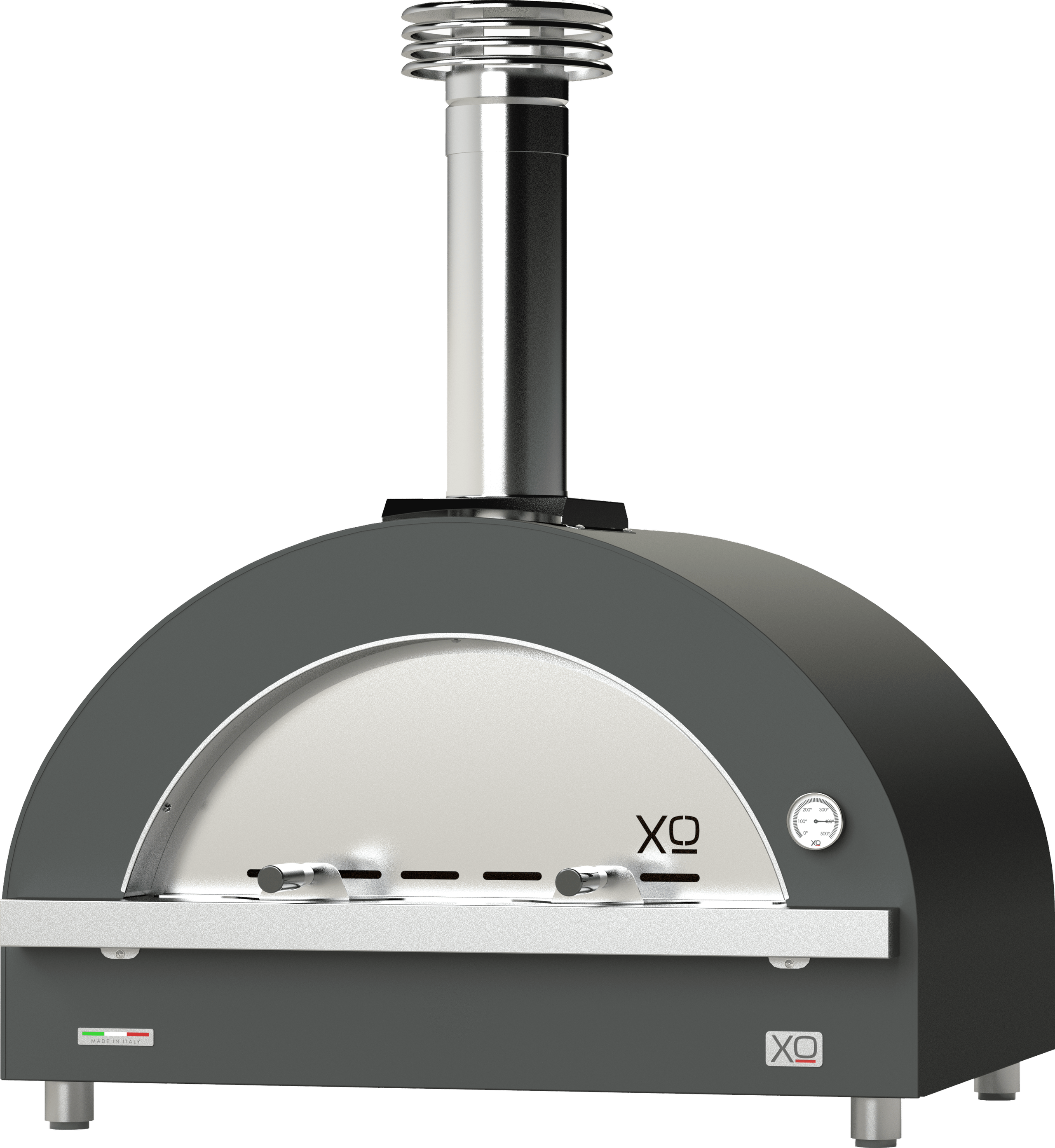 XO APPLIANCE XOPIZZA4WCA 40" Wood-Fired Oven in Carbona (Black) Black - XOPIZZA4WCA