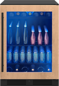 ZEPHYR Presrv Bev Cooler, 24in UC, Panel Ready+Gls, 1Z Custom Panel Ready - PRB24C01CPG