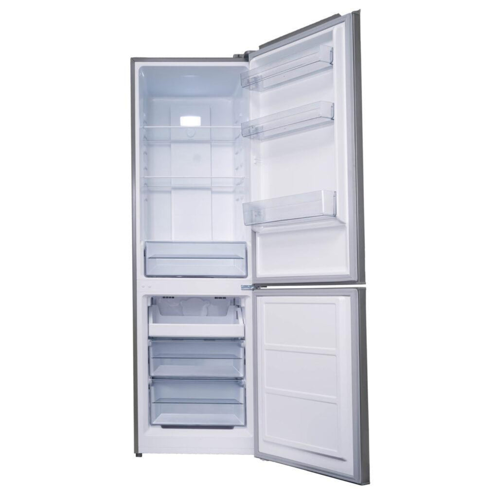 DANBY Danby 10.3 cu. ft. Bottom Mount Apartment Size Fridge in Stainless Steel Look in Stainless Steel - DBMF100B1SLDB