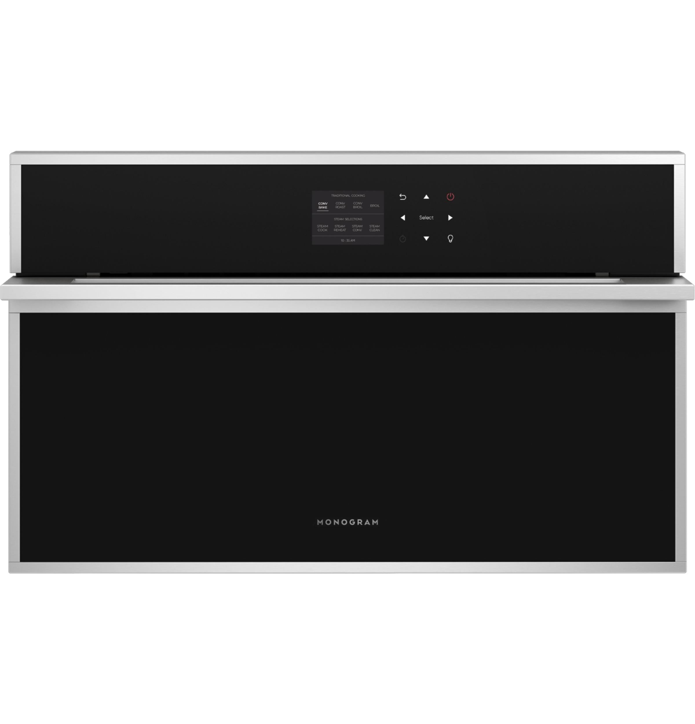 MONOGRAM Monogram 30" Minimalist Steam Oven in Stainless Steel - ZMB9031SNSS