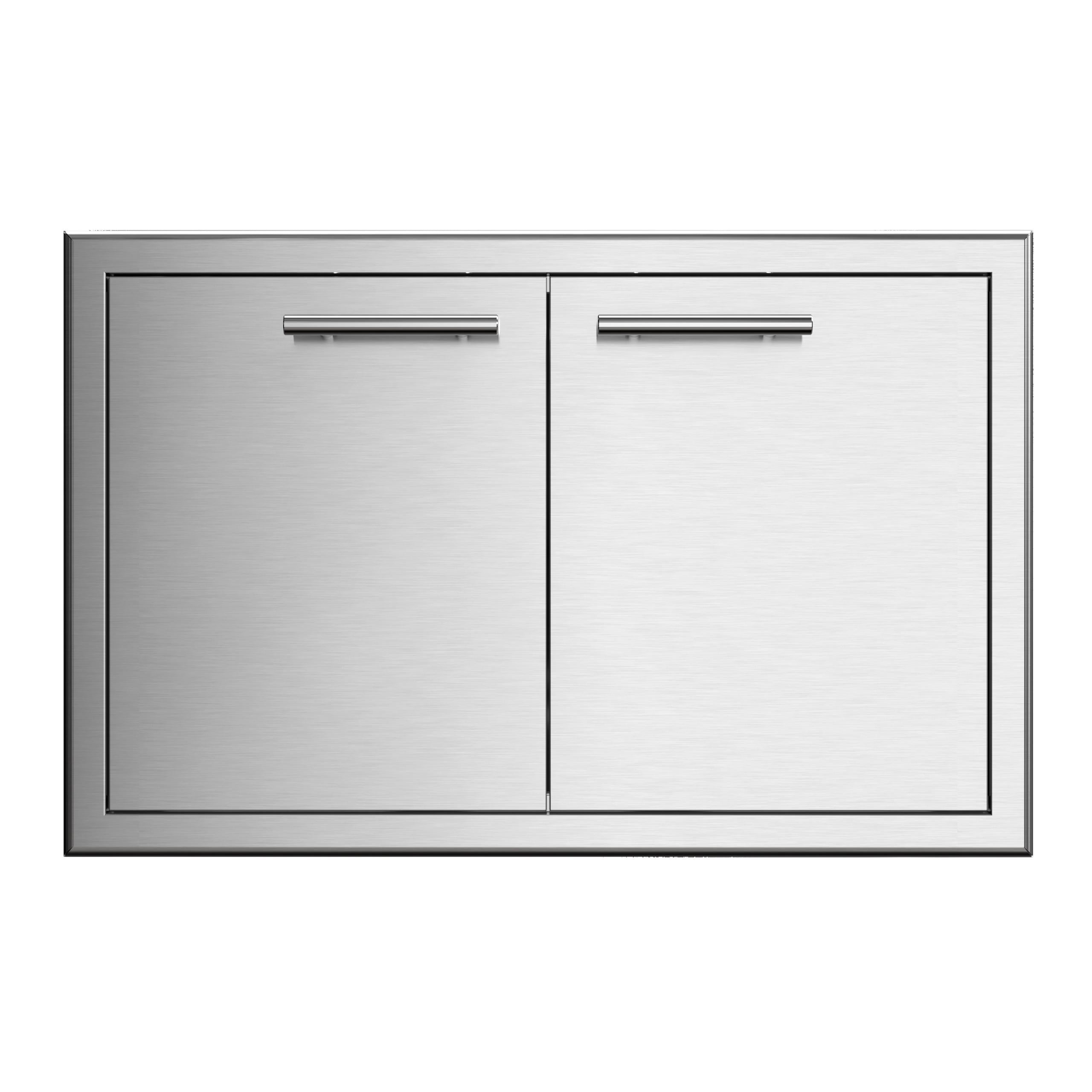 XO APPLIANCE XOG36DD 36" in Stainless Steel Double Door in Stainless Steel - XOG36DD