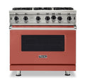 VIKING 36" Open Burner Gas Range Viking 5 Series Red - VGIC53626BSCLP