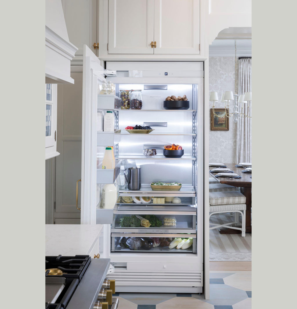 MONOGRAM Monogram 36" Panel-Ready Integrated Column Refrigerator Custom Panel Read - ZIR361NBRII