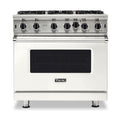 VIKING 36" Open Burner Gas Range Viking 5 Series White - VGIC53626BPWLP