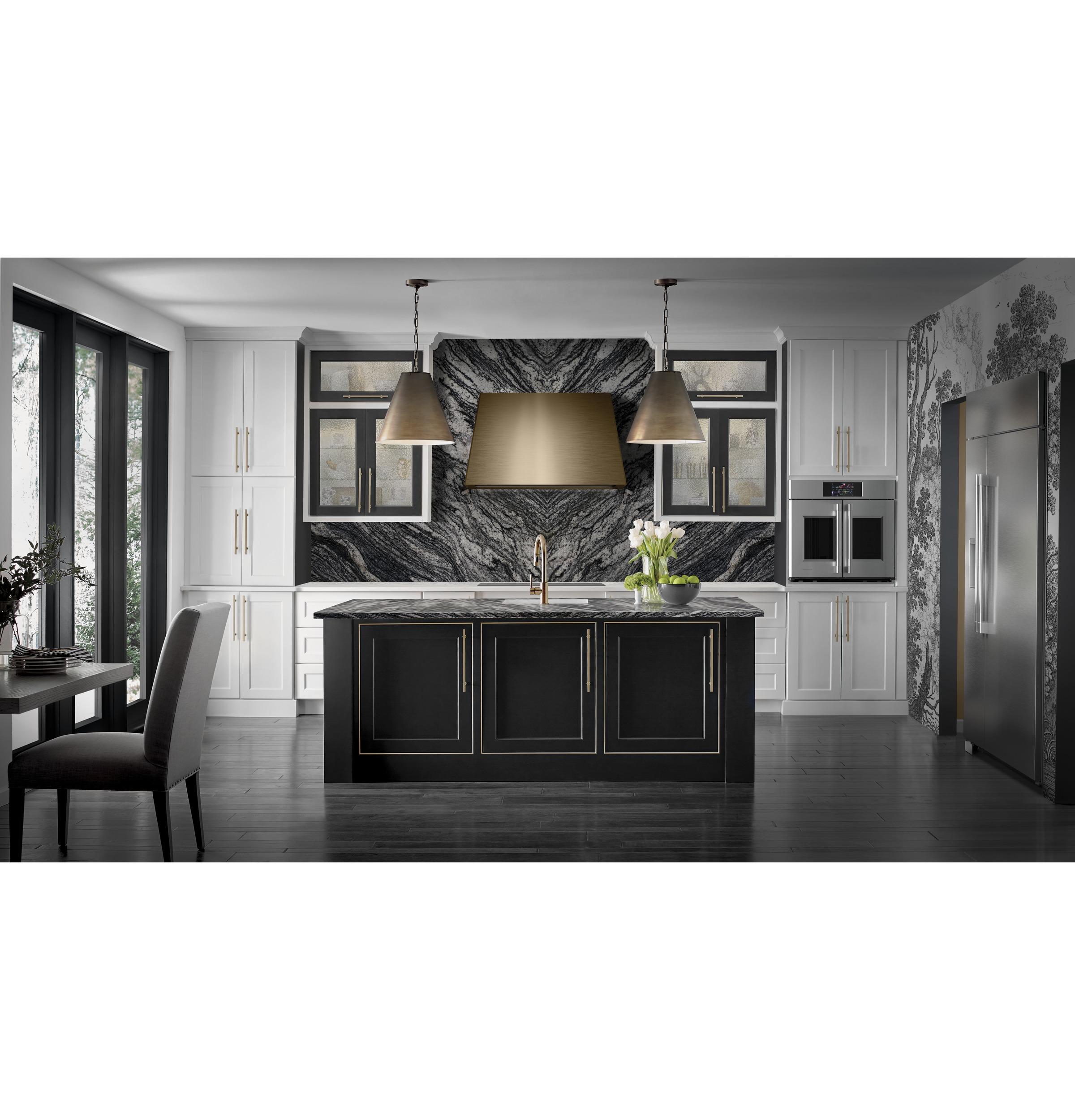 MONOGRAM Monogram 48" Built-In Side-by-Side Refrigerator with Dispenser in Stainless Steel - ZISS480DNSS