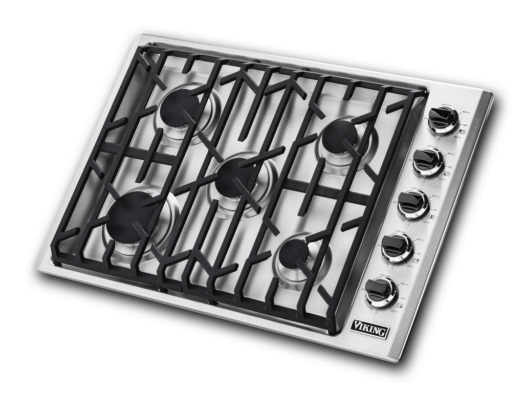 VIKING 30" Gas Cooktop in Stainless Steel - VGSU53015BSSLP