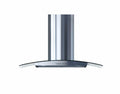 XO APPLIANCE XOM30GC 30" CCC 600/395 CFM Wall Chimney Hood Stainless/Glass in Stainless Steel - XOM30GC