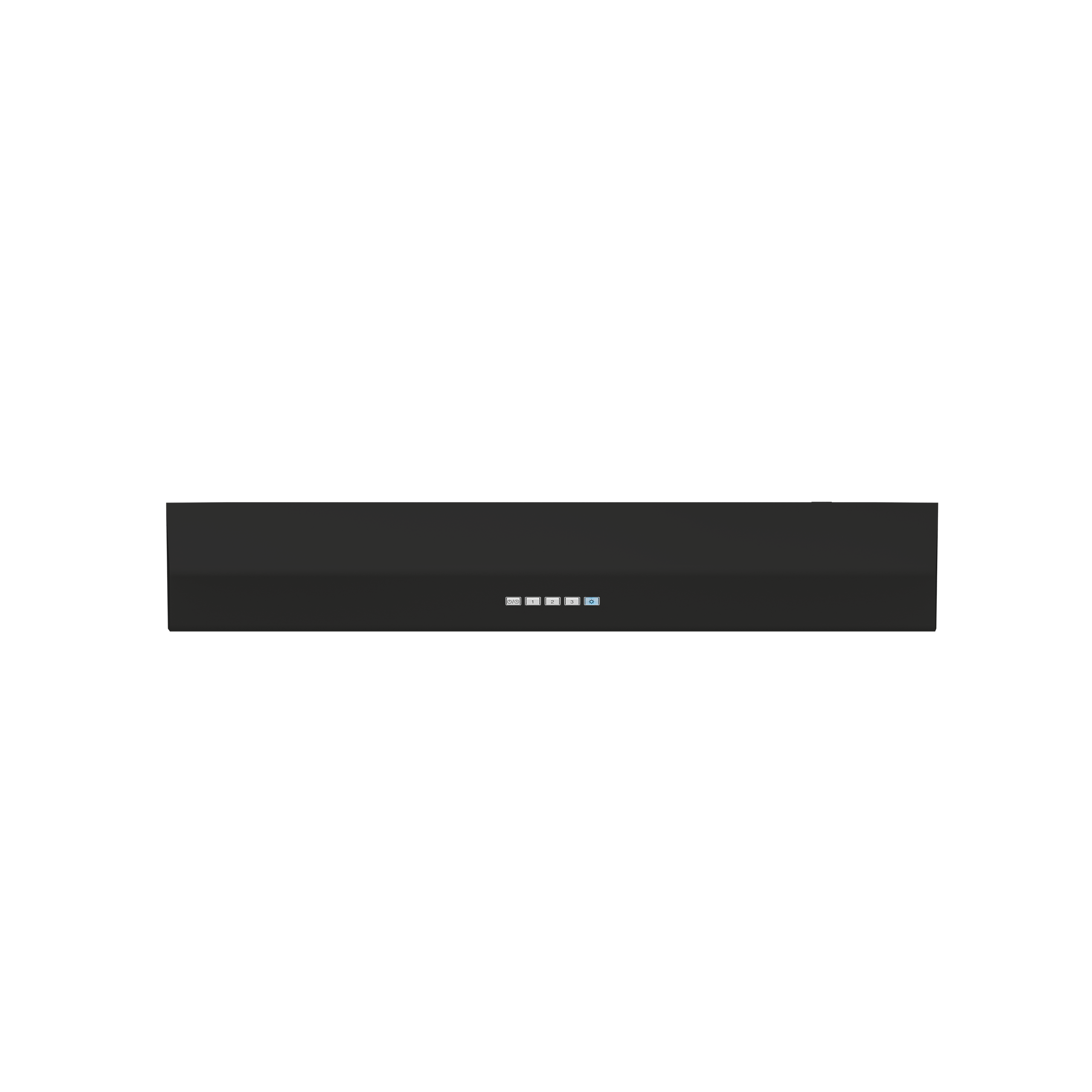 ZEPHYR Breeze II, Under Cabinet, 36", Black, LED Black - AK1236CB