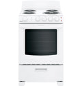 HOTPOINT RAS300DMWW Hotpoint® 24" Free-Standing Front-Control Electric Range White