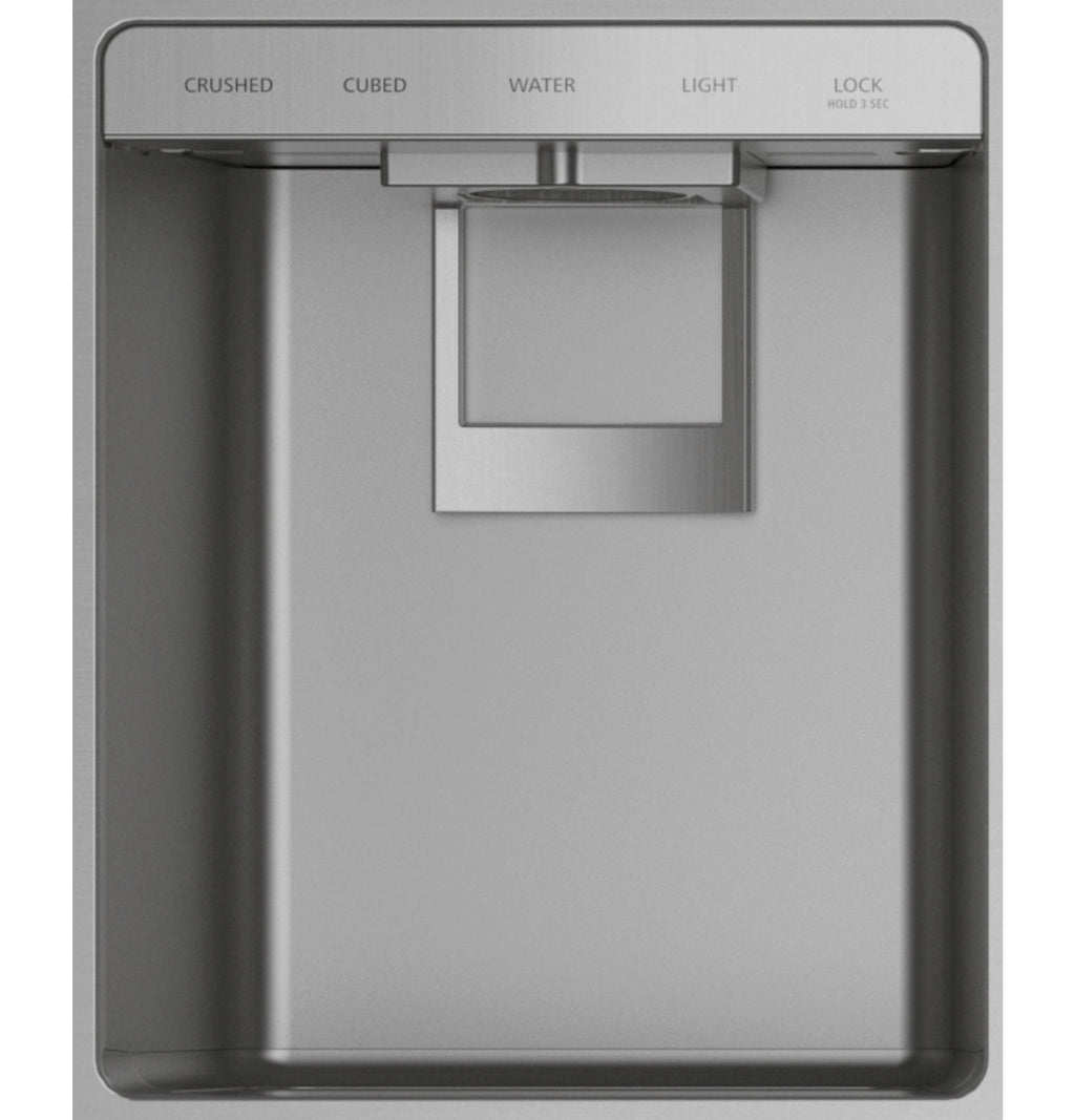 MONOGRAM Monogram 48" Built-In Side-by-Side Refrigerator with Dispenser in Stainless Steel - ZISS480DNSS