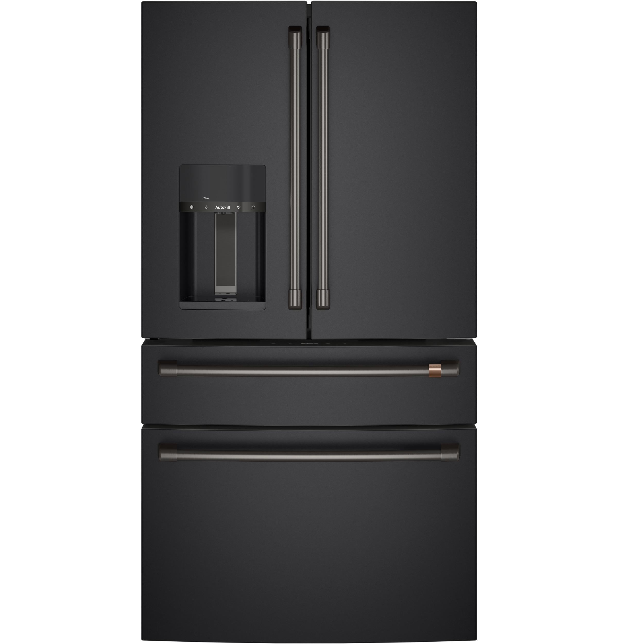 CAFE CVE28DP3ND1 CAFé™ ENERGY STAR® 27.8 Cu. Ft. Smart 4-Door French-Door Refrigerator Black