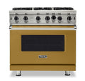 VIKING 36" Open Burner Gas Range Viking 5 Series Gold - VGIC53626BGHLP