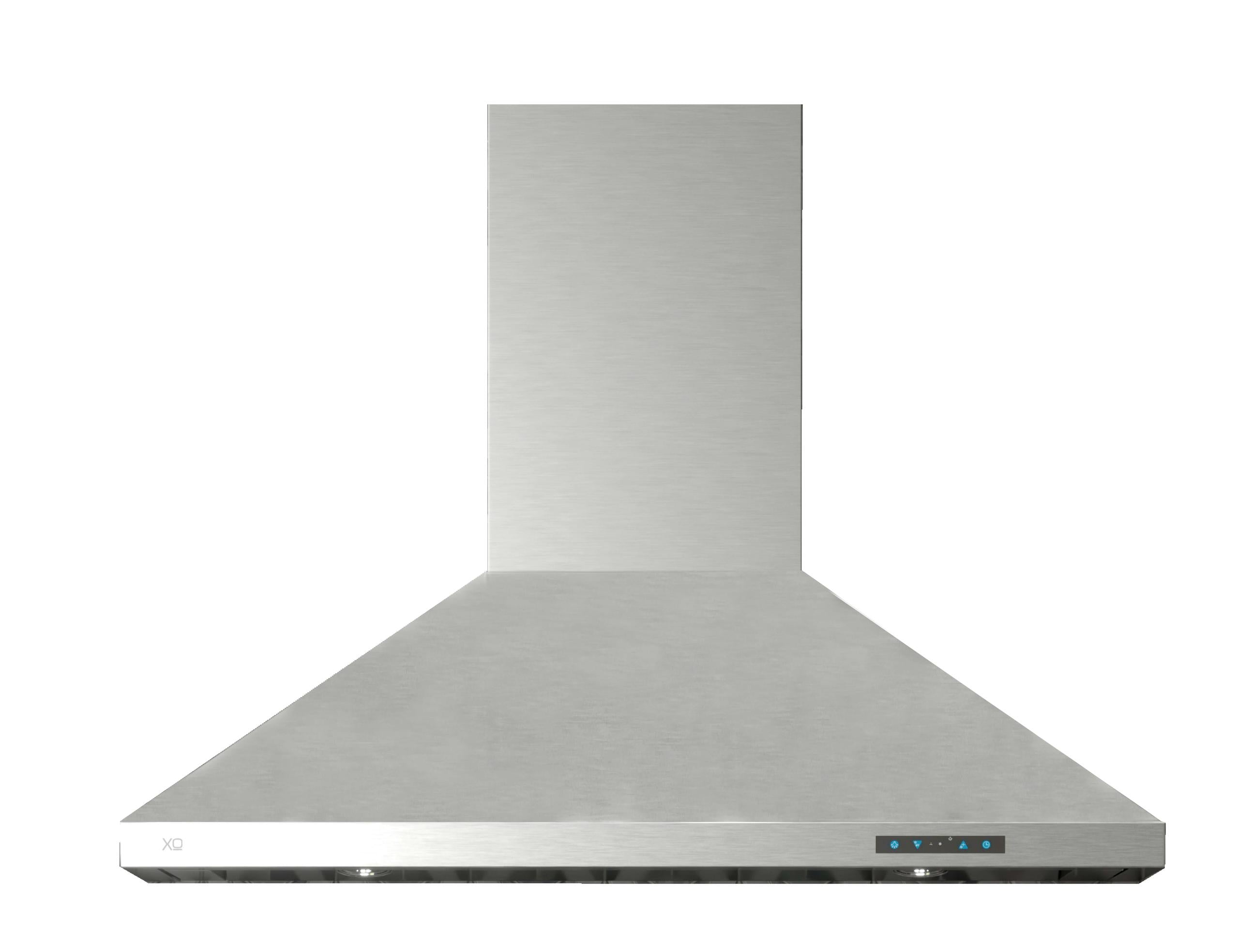 XO APPLIANCE XOV42SC 42" 600/395 CFM Italian Made Wall Chimney Range Hood in Stainless Steel - XOV42SC