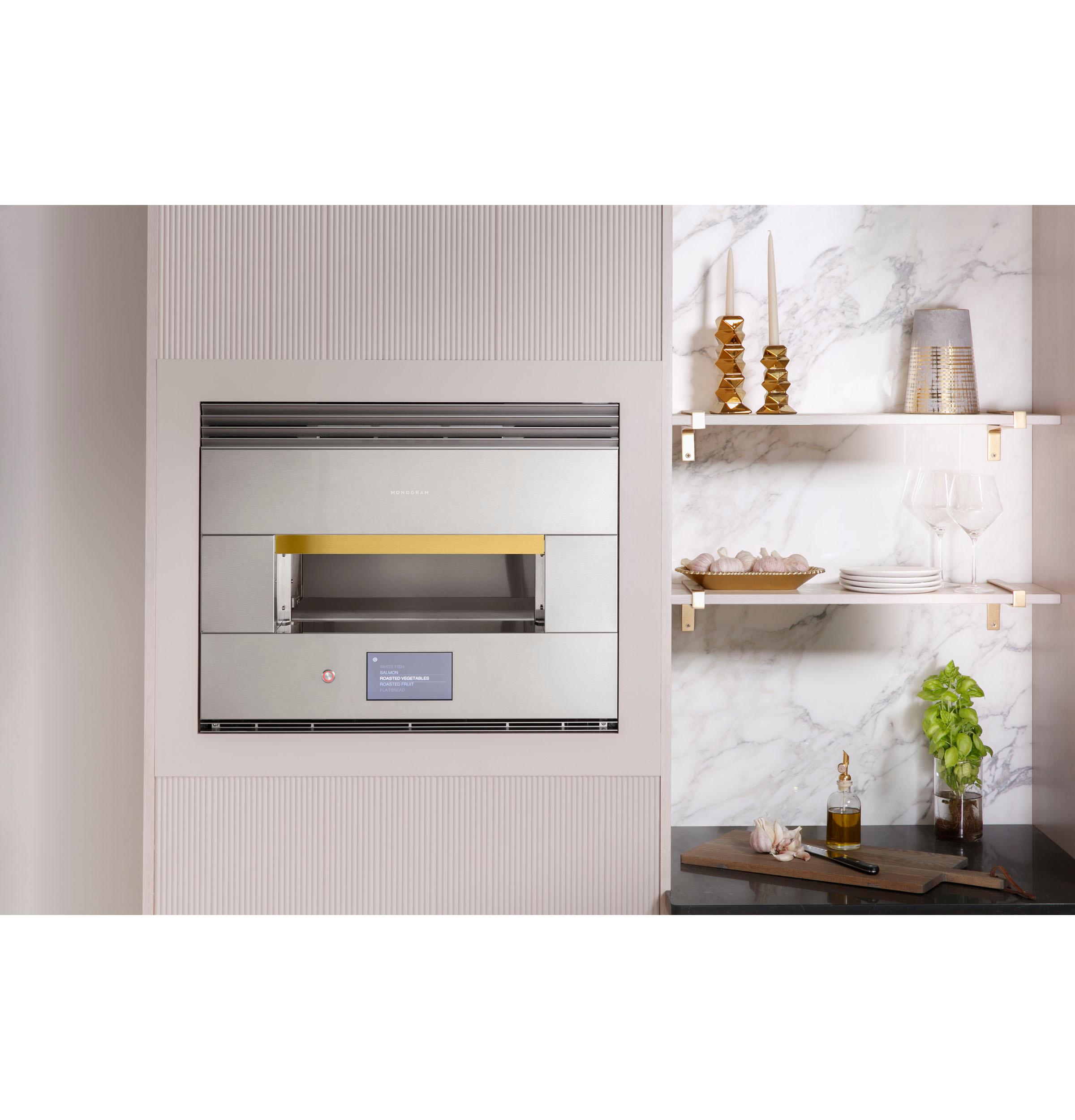 MONOGRAM Monogram 30" Hearth Oven in Stainless Steel - ZEP30FRSS