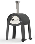 XO APPLIANCE XOPIZZA2FSCA Freestanding 28" x 20in Wood-Fired Oven in Carbona (Black) Black - XOPIZZA2FSCA