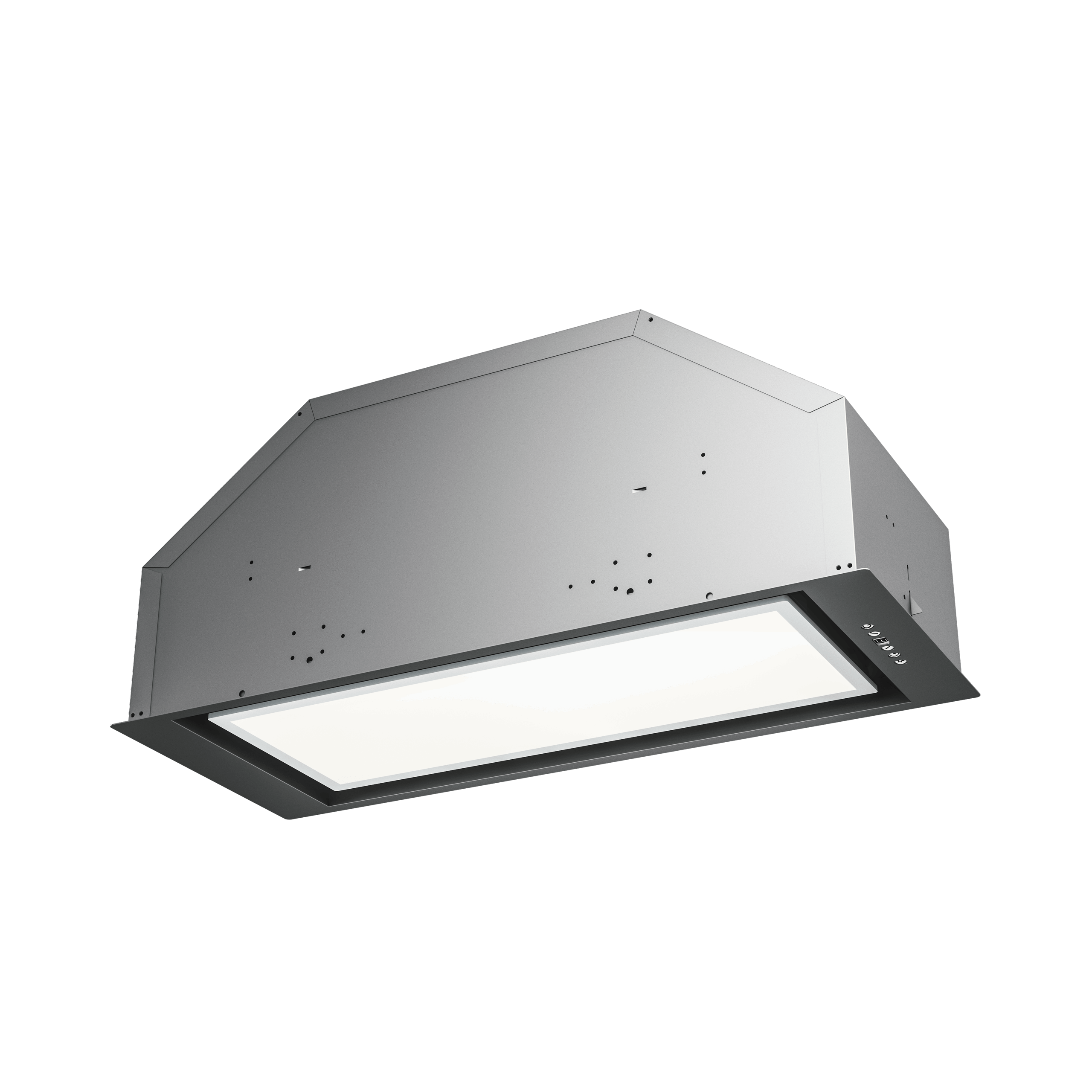 ZEPHYR Tornado Glo, 28in, SS, LED, ACT in Stainless Steel - AK8500AS