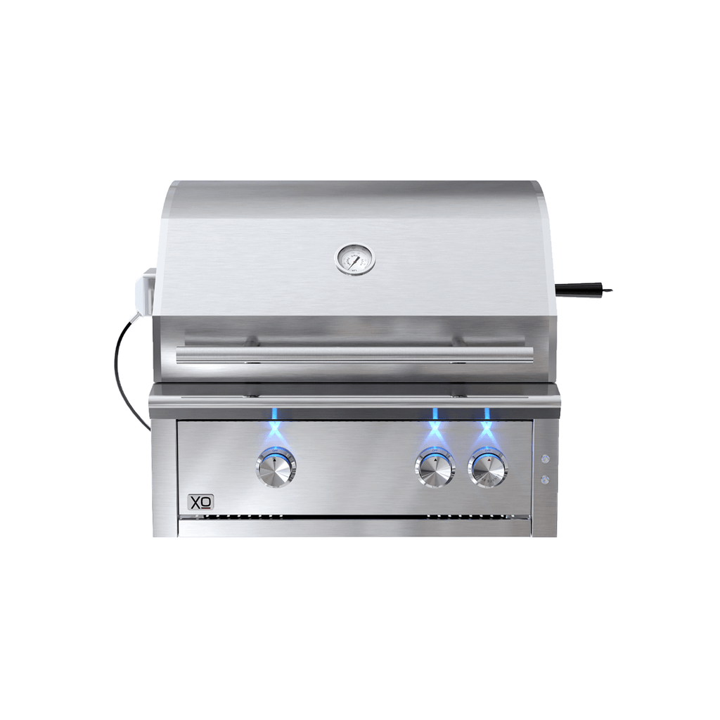 XO APPLIANCE XOGRILL30L 30" Grill 2 Burner with Rotiss Burner LP in Stainless Steel - XOGRILL30L