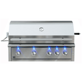 XO APPLIANCE XOGRILL42N 42" Grill 4 Burner with Rotiss Burner NG in Stainless Steel - XOGRILL42N