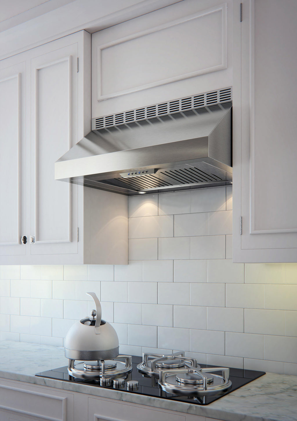 XO APPLIANCE XOT36SC 36" CCC 600/395 CFM Italian Made Pro Hood Range Hood in Stainless Steel - XOT36SC