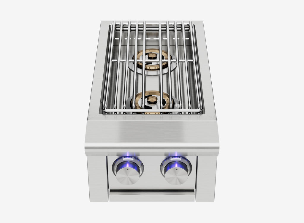 XO APPLIANCE XOGSIDEBXLTL XO Performance XLT Double Side Burner LP - XOGSIDEBXLTL