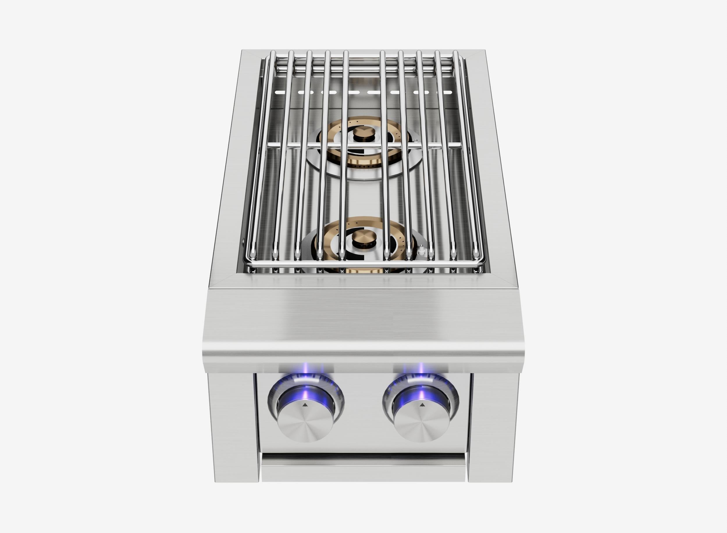 XO APPLIANCE XOGSIDEBXLTL XO Performance XLT Double Side Burner LP - XOGSIDEBXLTL