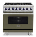 VIKING 36" Dual Fuel Range - VDR7362 Viking 7 Series Gray - VDR73626BMALP