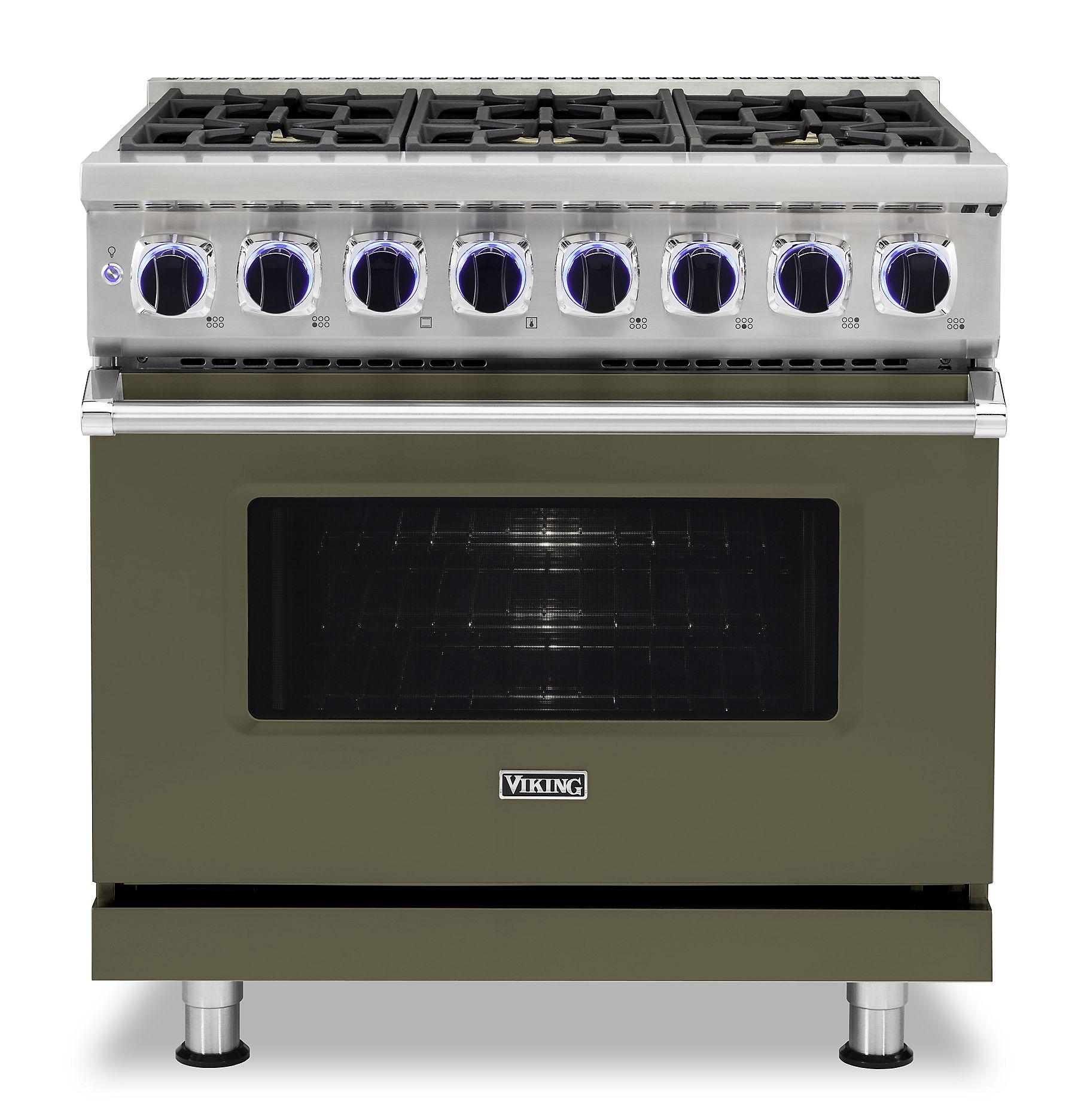VIKING 36" Dual Fuel Range - VDR7362 Viking 7 Series Gray - VDR73626BMALP
