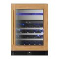 XO APPLIANCE XOU24WWGOR Wine and Weed 24" Panel Ready Glass, Right Hinge Custom Panel Ready - XOU24WWGOR