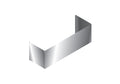 XO APPLIANCE XOTDC36S Optional Duct Cover For XOT1836S Fits 8' Ceiling in Stainless Steel - XOTDC36S