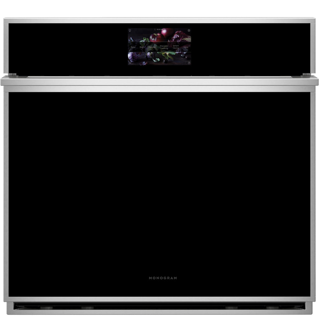 MONOGRAM Monogram 30" Minimalist Single Wall Oven in Stainless Steel - ZTS90DSSNSS