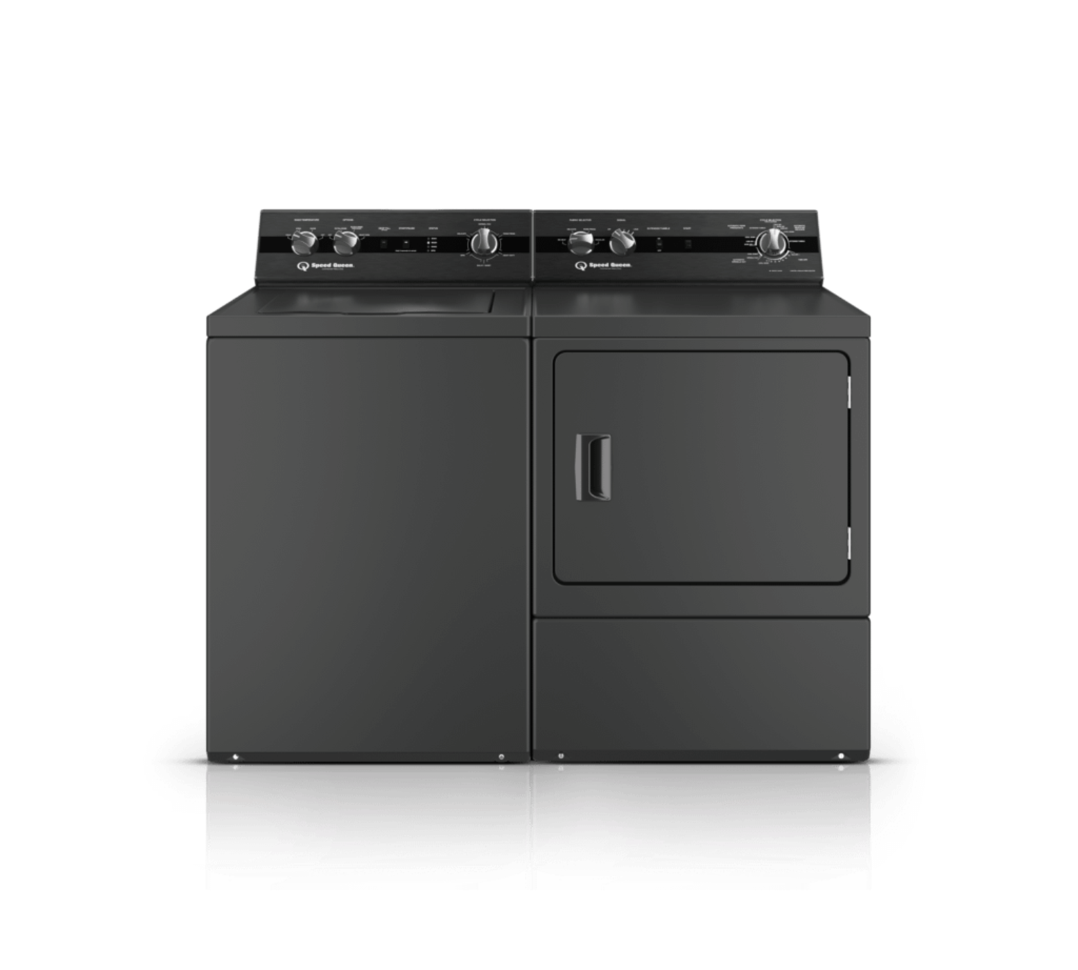 SPEED QUEEN TC5003BN TC5 Top Load Washer with Speed Queen Classic Clean No Lid Lock  Black - TC5003BN