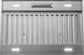 ZEPHYR Monsoon II, Insert, 34-3/8in, SS, LED, ACT Stainless - AK9334BS