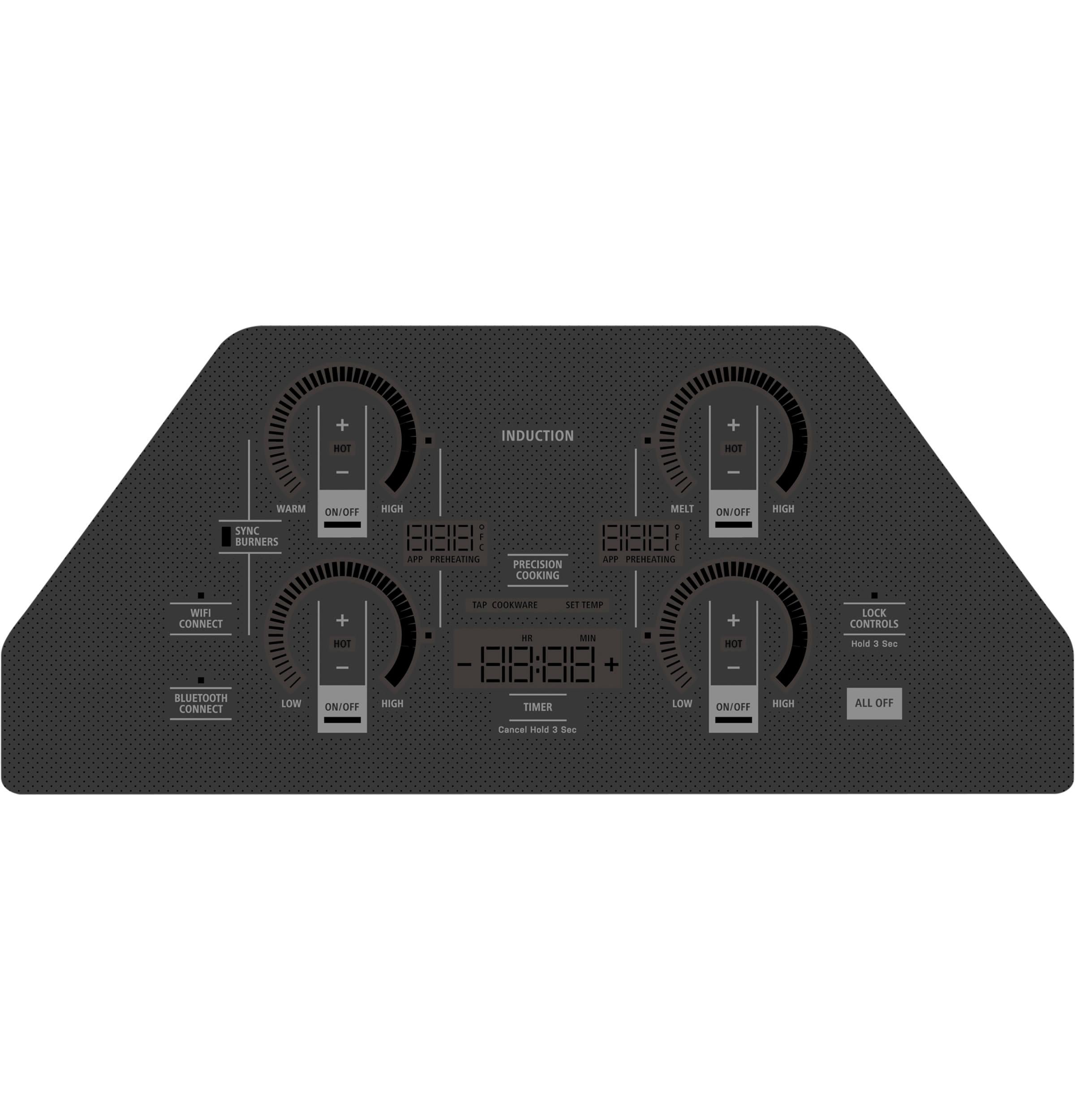MONOGRAM Monogram ENERGY STAR 30" Induction Cooktop Black - ZHU30RDTBB