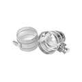 XO APPLIANCE XOMA08 8" Automatic Make Up Air Damper Set in Stainless Steel - XOMA08