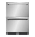 XO APPLIANCE XOU24RDS Refrigerated Drawers 24" Solid in Stainless Steel Drawer in Stainless Steel - XOU24RDS