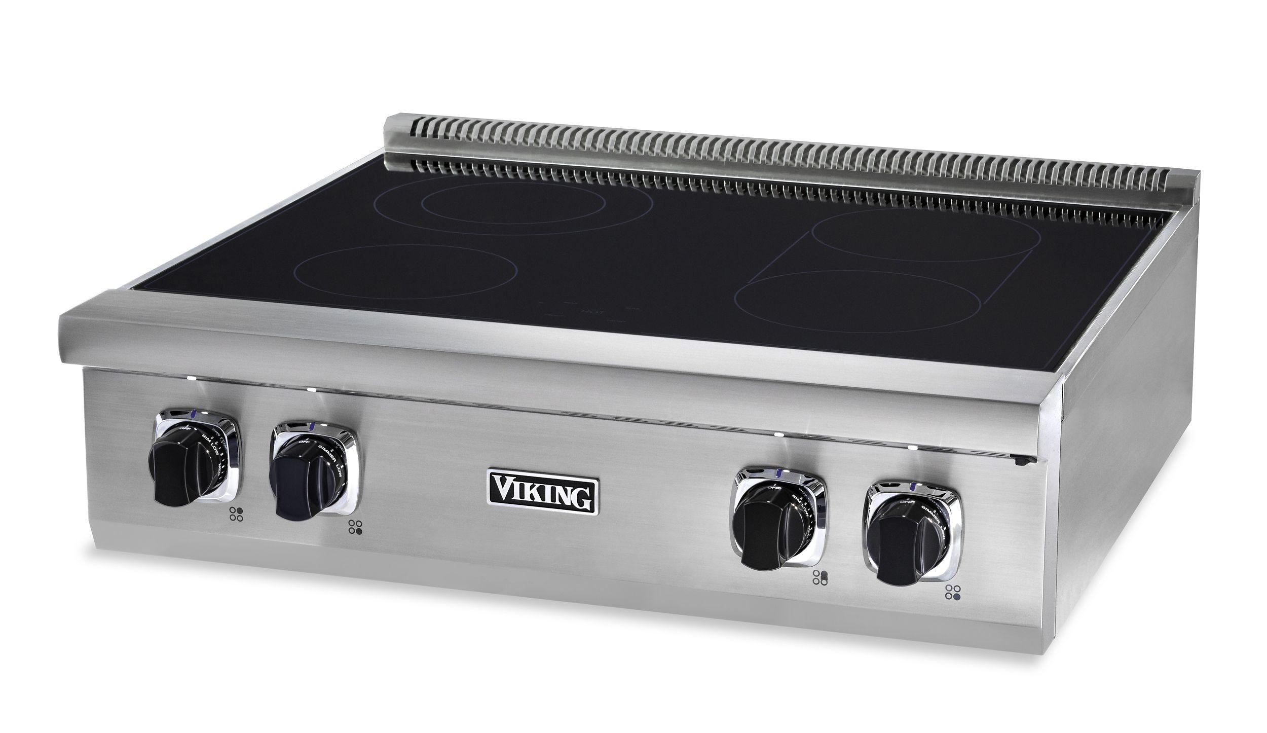 VIKING 30" 5 Series Electric Rangetop - VERT in Stainless Steel - VERT53014BSS