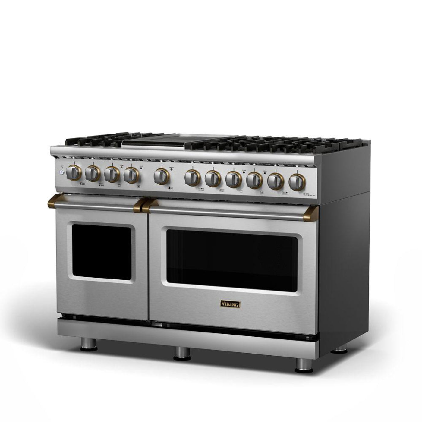 VIKING 48" Dual Fuel Range - VDR548 Viking 5 Series Gray - VDR5488BDG