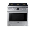 DACOR DOP36T86GLS Transitional 36" Gas Range, Silver in Stainless Steel, Natural Gas/Liquid Propane - DOP36T86GLS